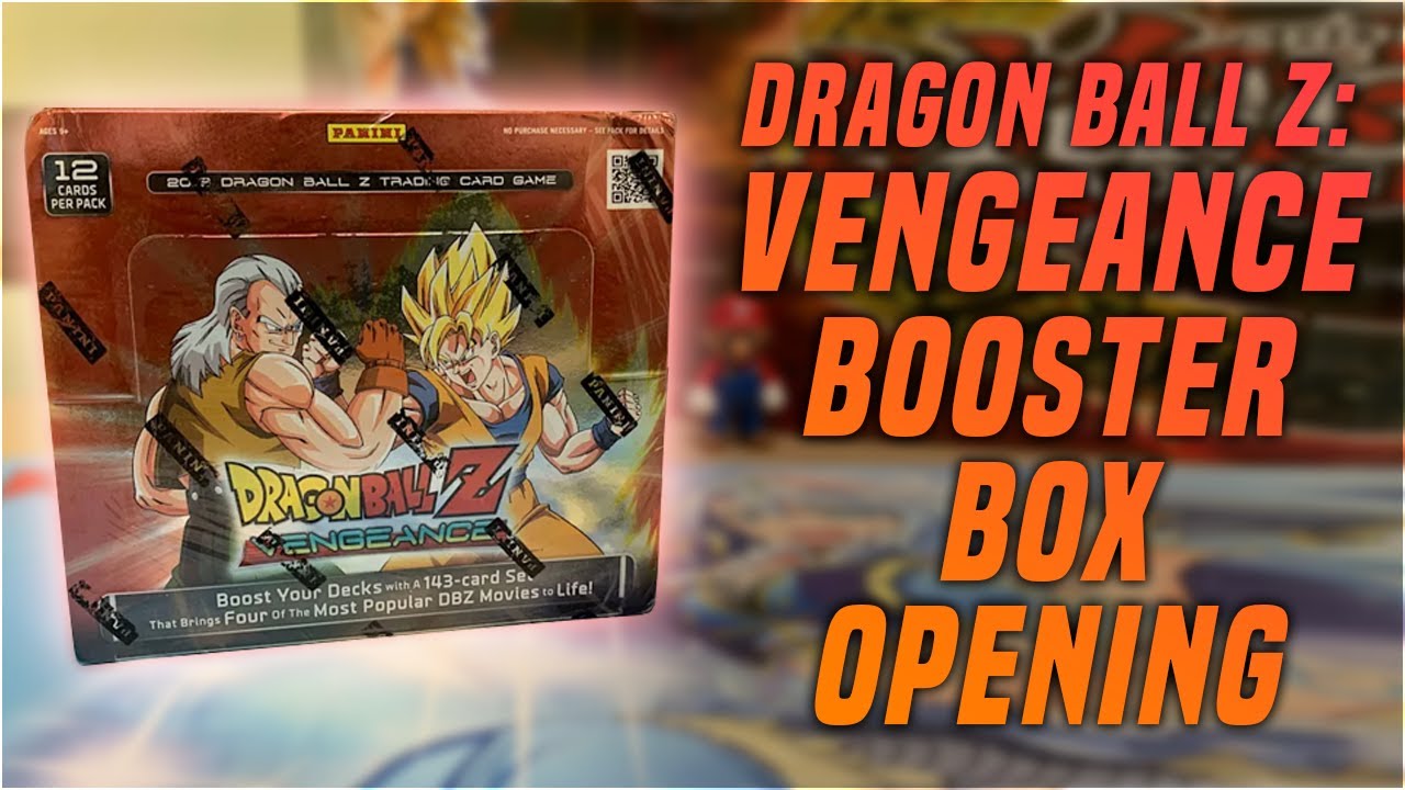 Dragon Ball Z TCG: Vengeance Booster Box Opening