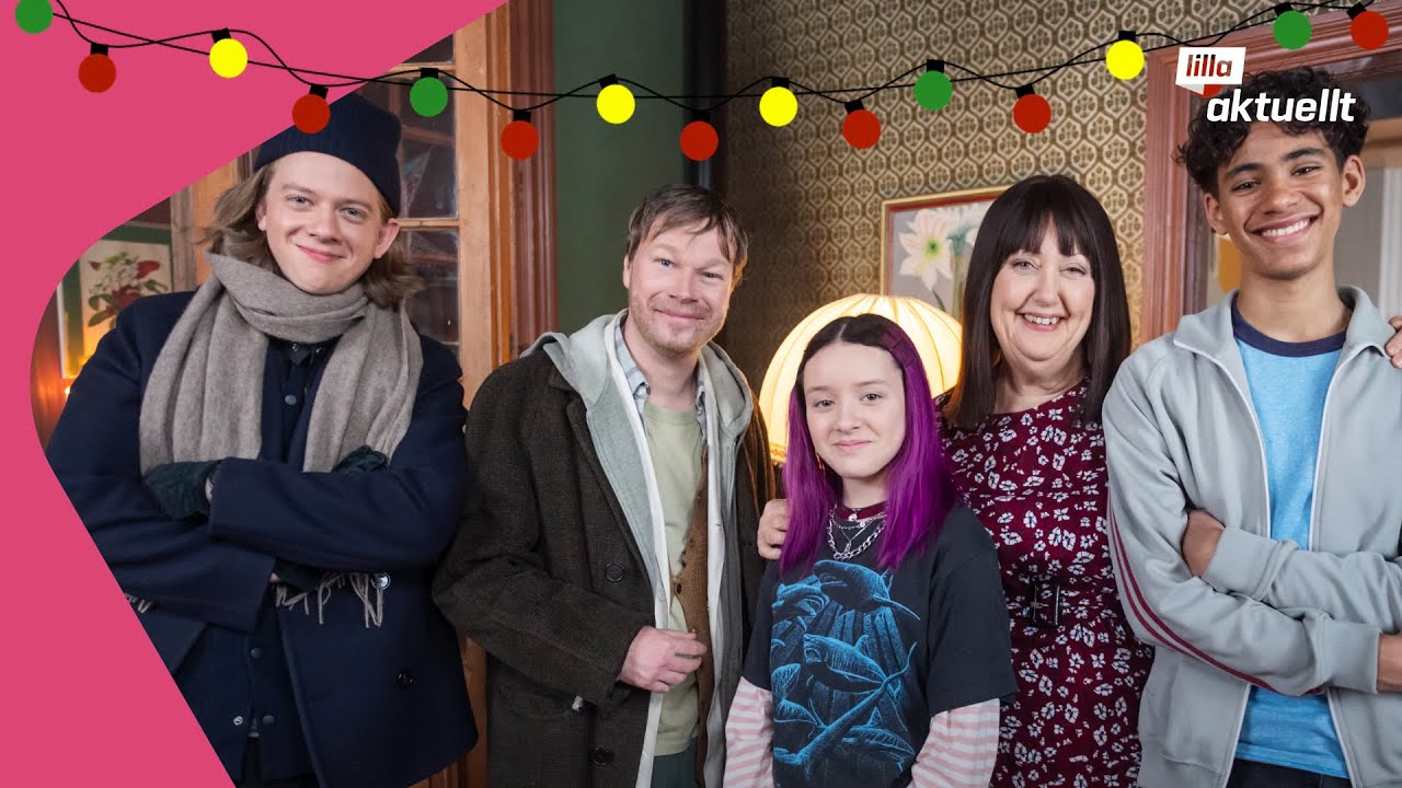 Vi träffar skådespelarna från årets julkalender! | Lilla Aktuellt