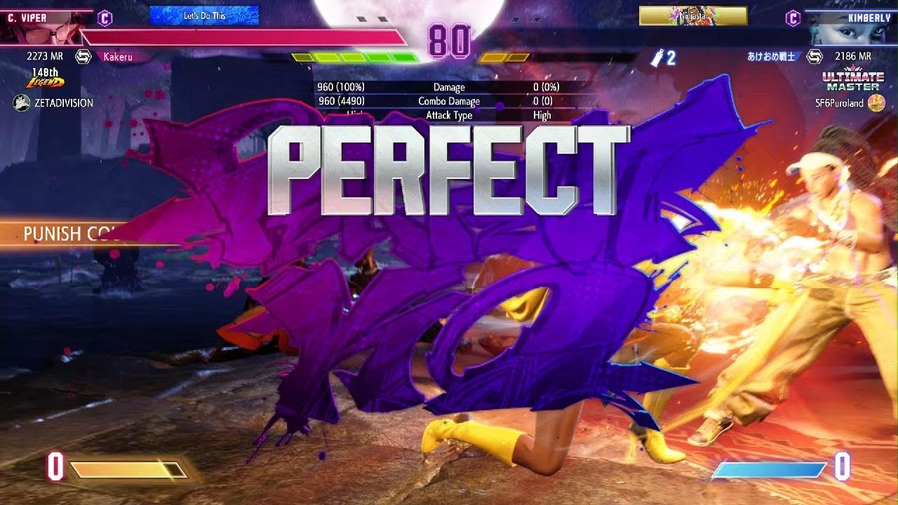 Street Fighter 6 Kakeru has A PERFECT Godlike C Viper in SF6