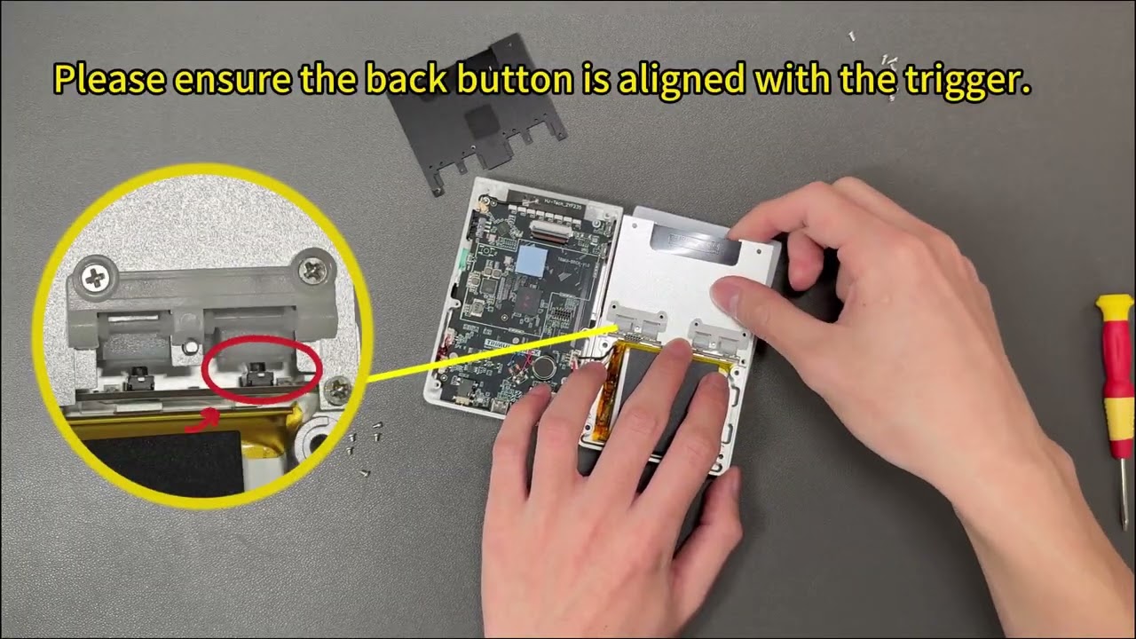 TRIMUI Birick Hammer Backplate Replacement Tutorial