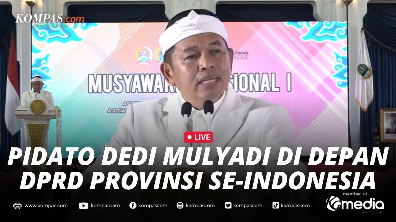 🔴LIVE - Pidato Dedi Mulyadi 
