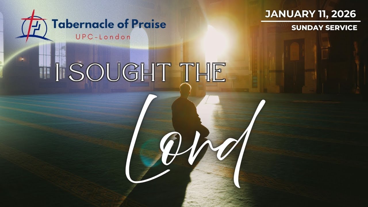 I sought the Lord | Sunday Service | Pastor Jemerson Trinidad