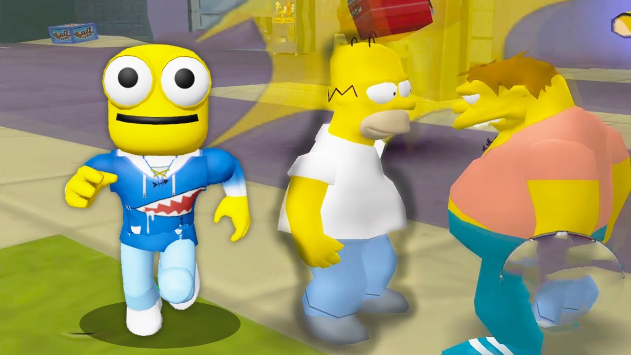 ENFERMER AVEC LES SIMPSON SECRET BARNEY (Hit And Run)