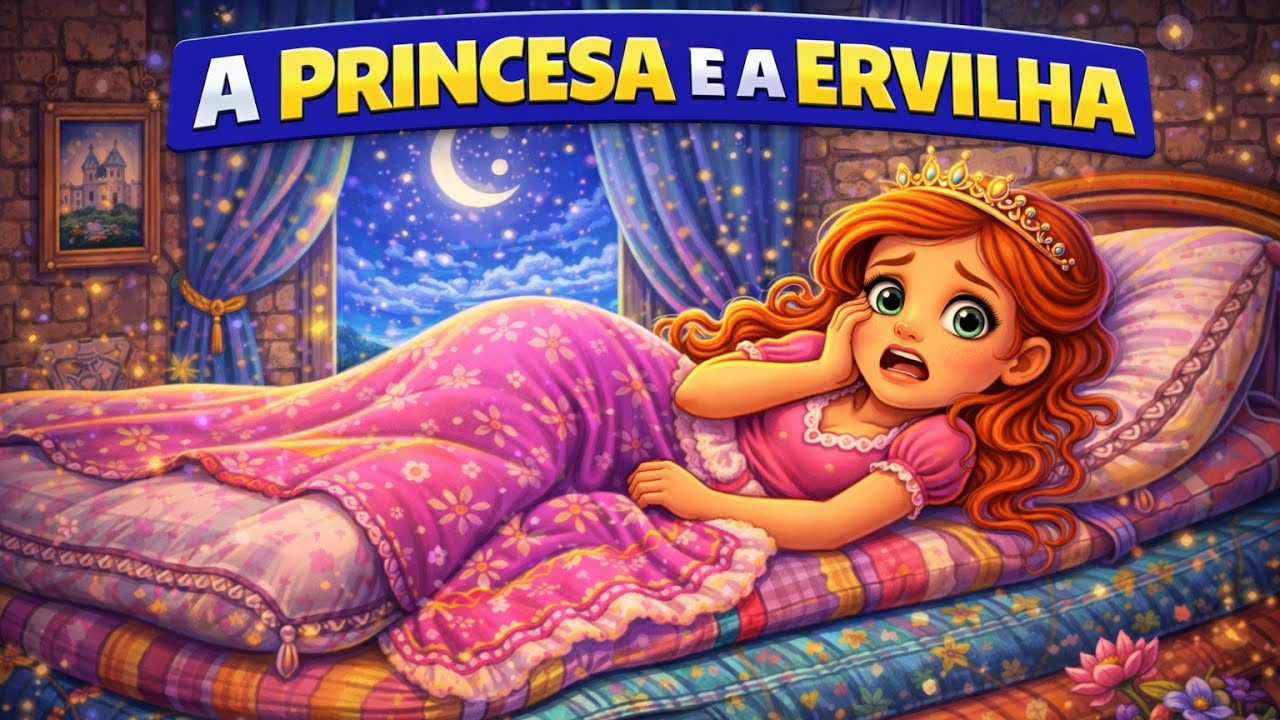 👑 A Princesa e a Ervilha | O Verdadeiro Teste da Realeza e da Sensibilidade 🌿✨