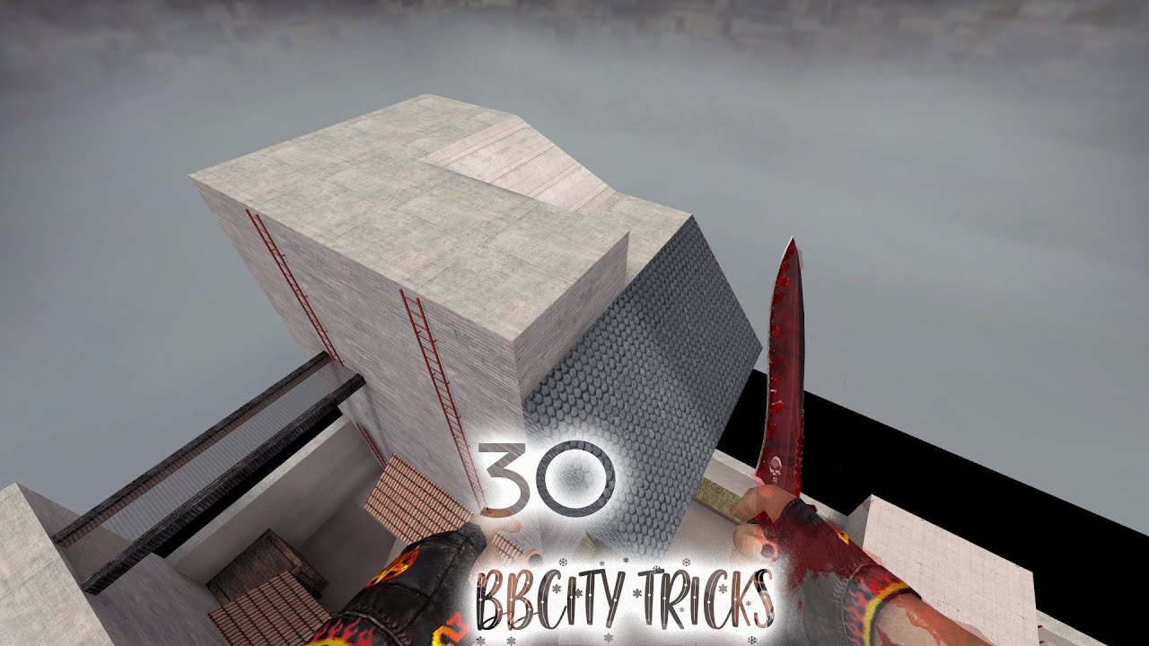 30 TRICKS ON HNS_BBCITY [CS:GO HNS]