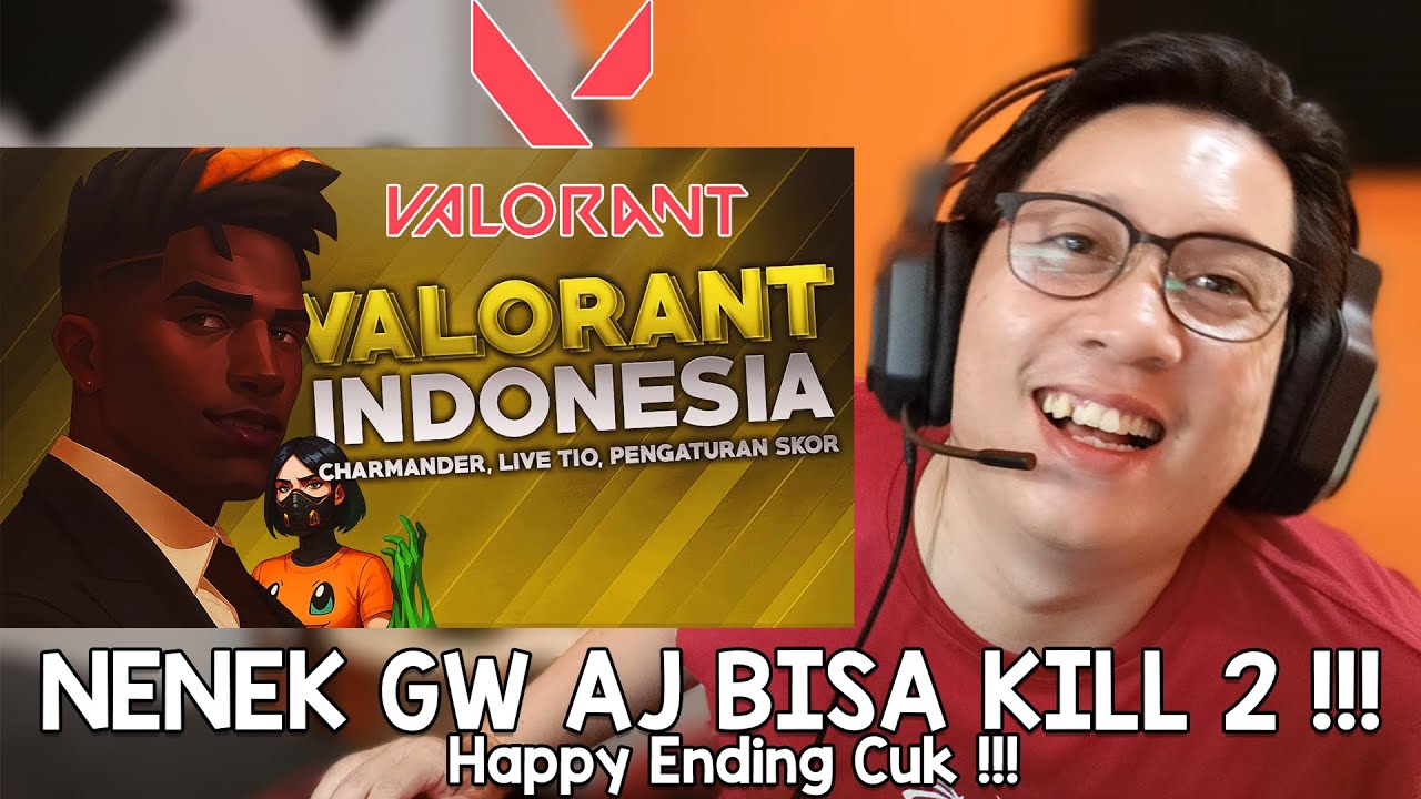 Reaction - Milyhya - Valorant Indonesia - Charmander, Live Tio, Pengaturan Skor