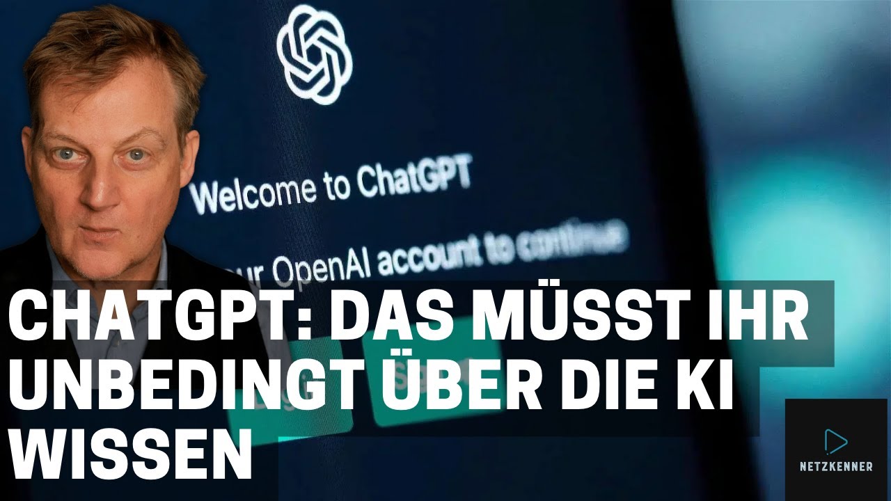 ChatGPT: Alles, was Ihr &uuml;ber ChatGPT unbedingt wissen solltet | Netzkenner J&ouml;rg Schieb