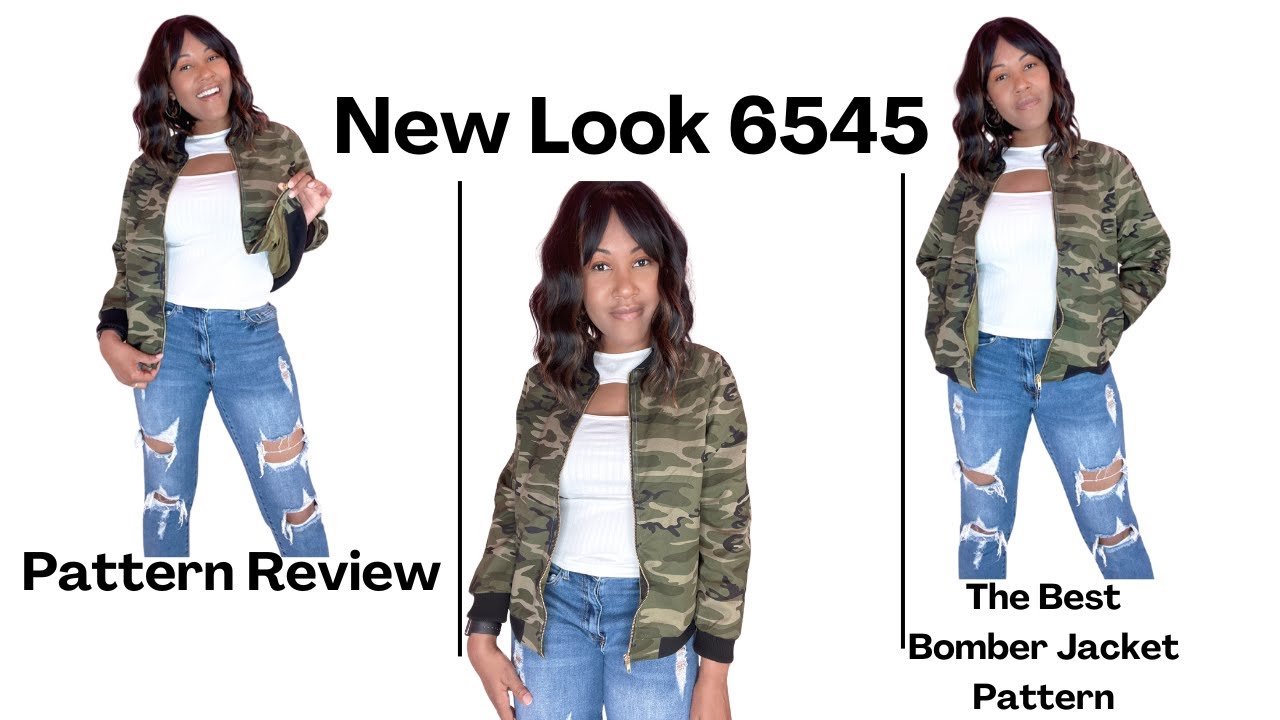 Обзор New Look 6545 | Лучшая модель куртки-бомбера
