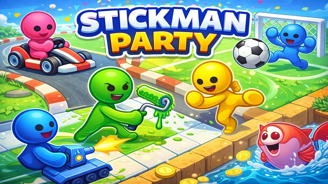 😱 This Stickman Party Game Turns TOTAL CHAOS… Friends Were NOT Ready!