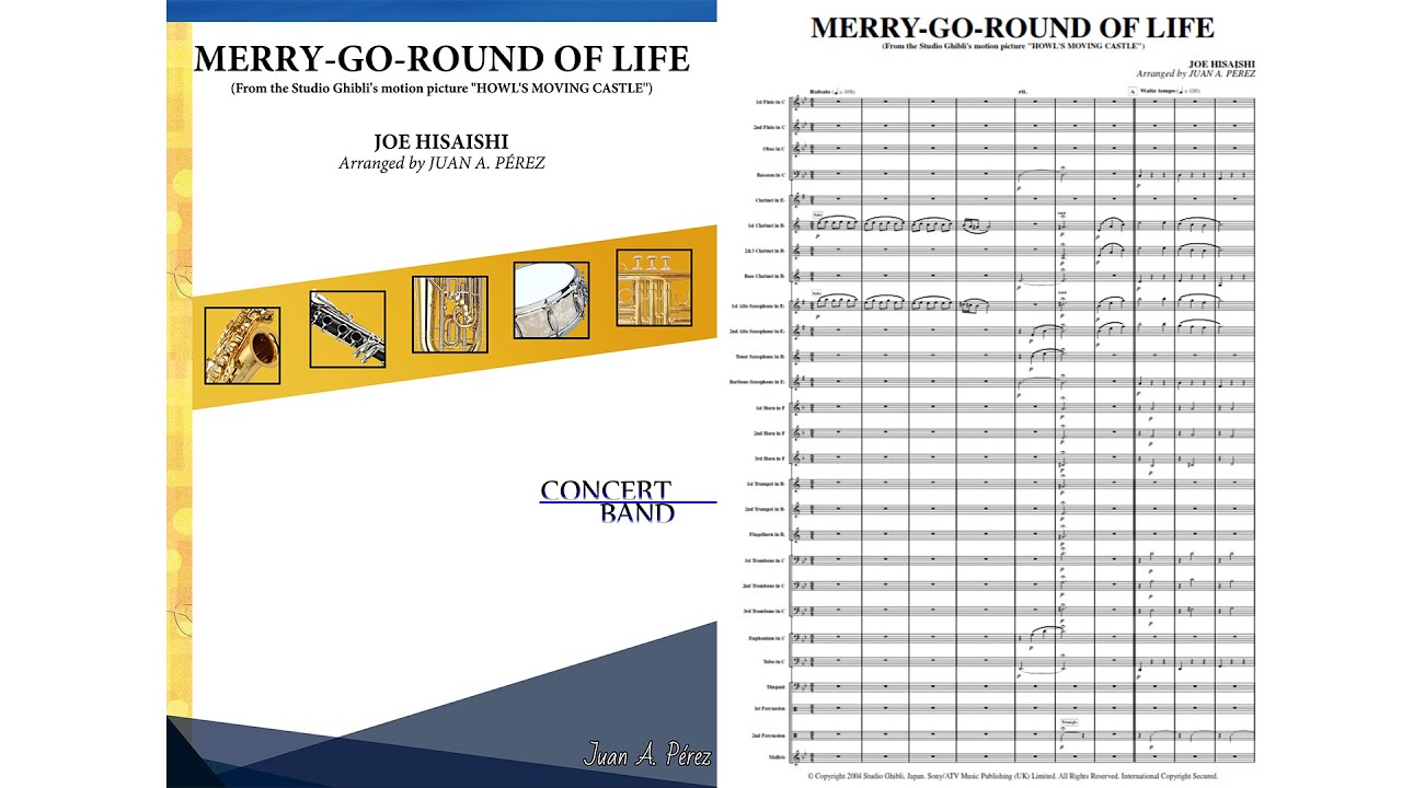 Merry-Go-Round of Life - Concert Band (arr. Juan A. Pérez)