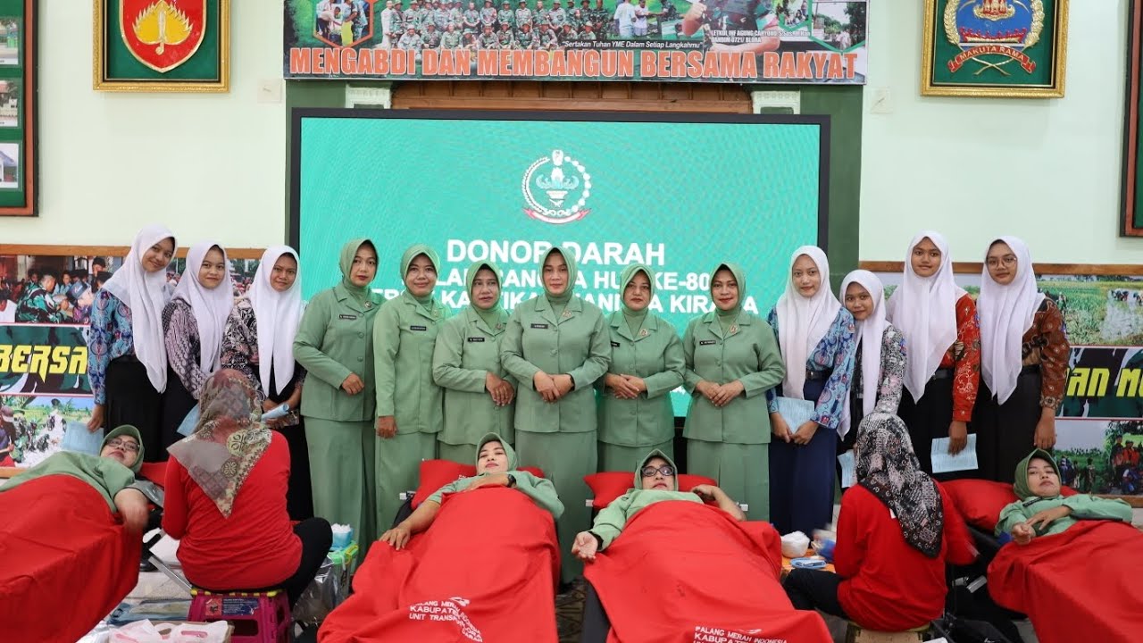 DONOR DARAH MENYAMBUT HUT PERSIT KE - 80 TAHUN 2026