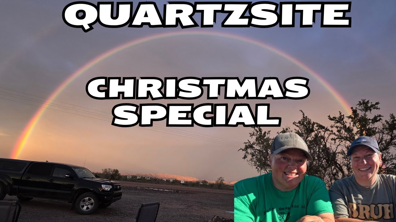 A Quartzsite Christmas Special  - A Look Into What Christmas In The Desert Is Like