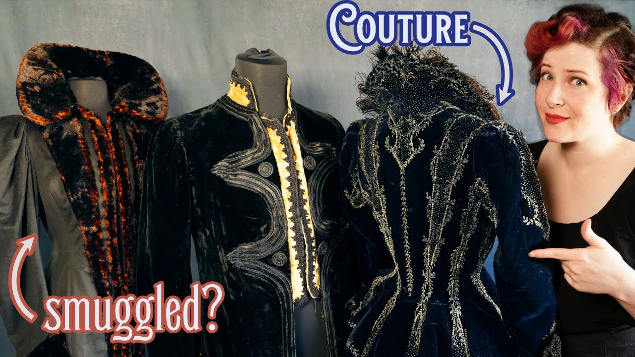 Unboxing my Victorian Clothing Haul : antiques with secrets