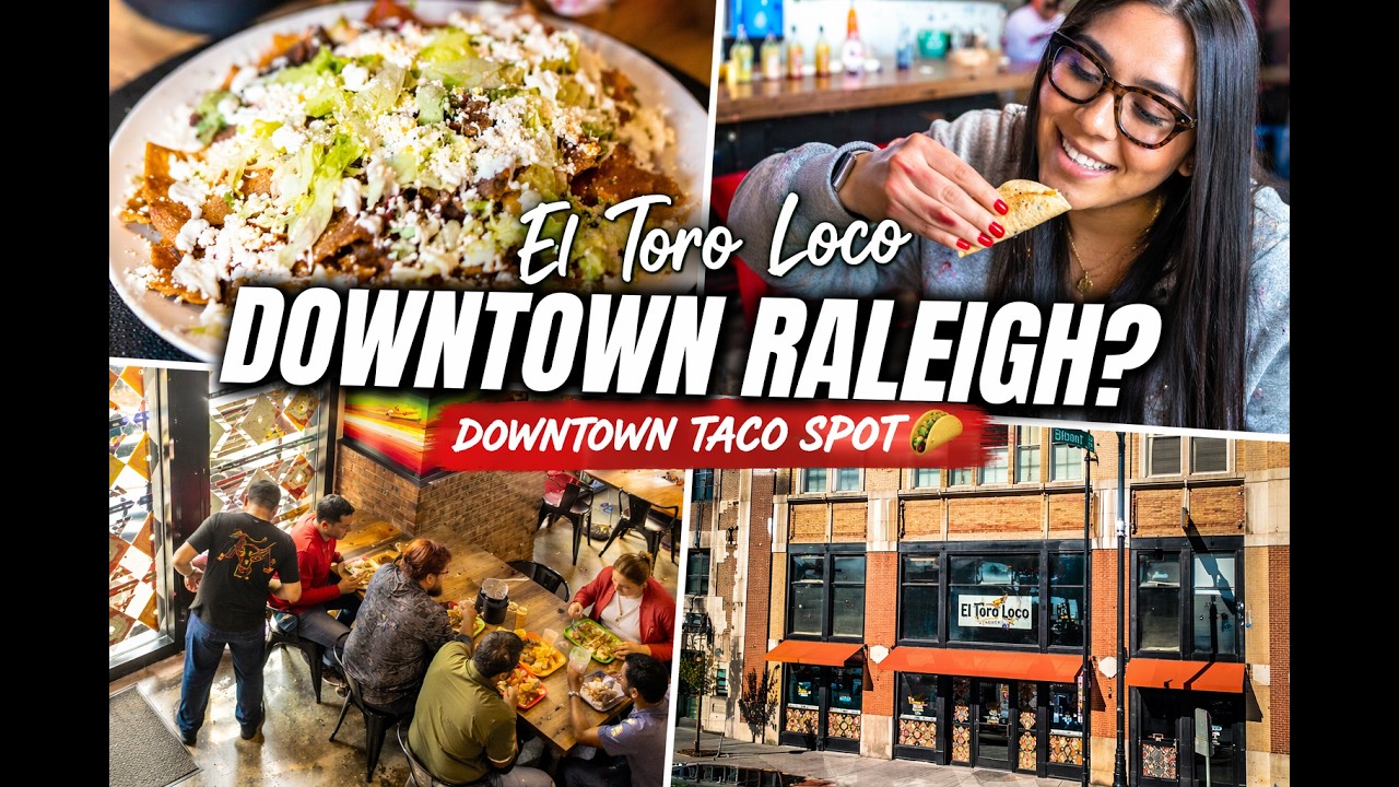 One of Raleigh&rsquo;s Go-To Mexican Spots? | Toro Loco Restaurant Video