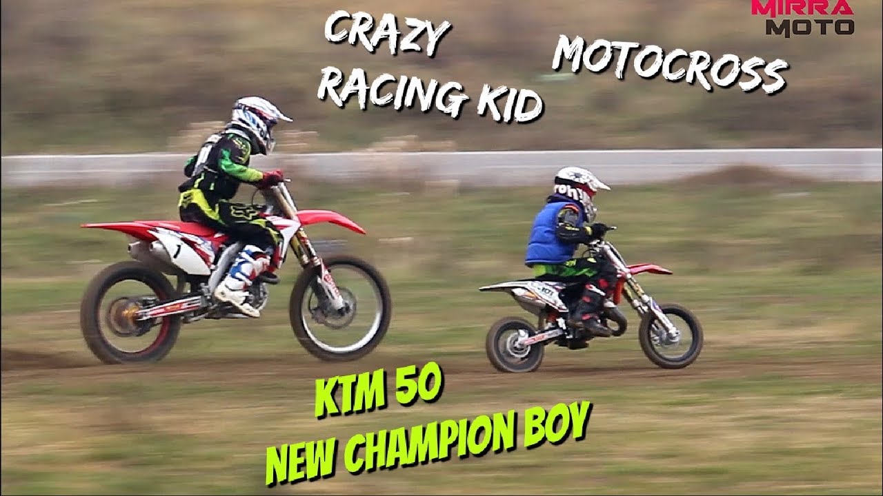 Training at 6 Years old - KTM 50sx -- Liviu Jigmond Junior || Motocross