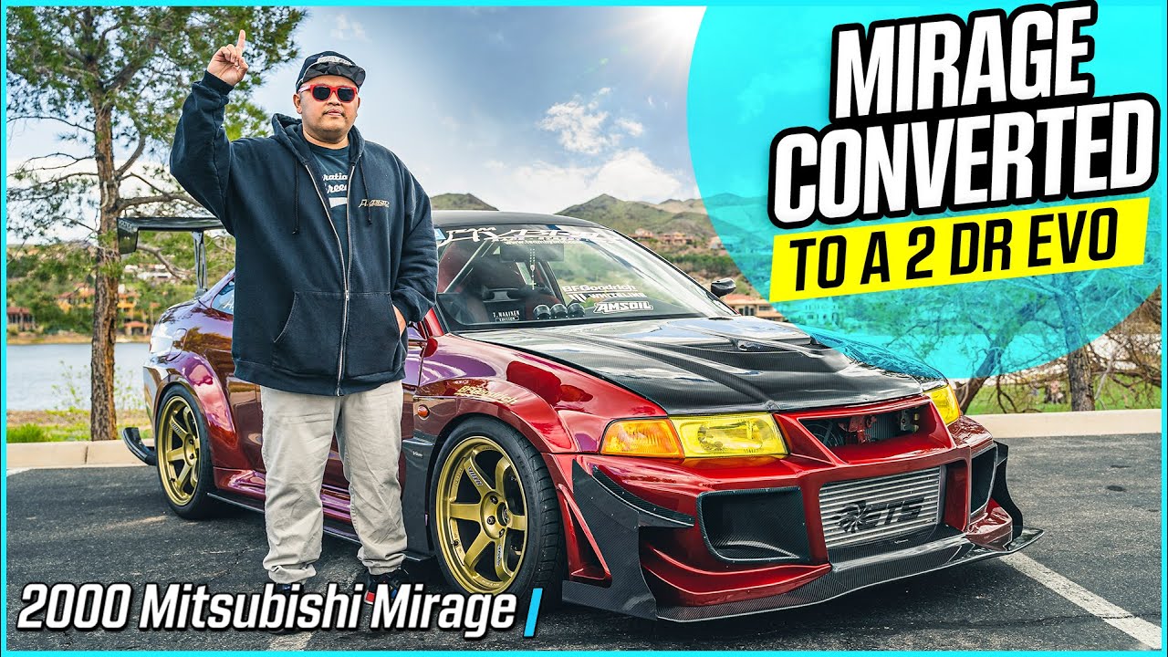 Переделка Mitsubishi MIRAGE в 2-дверный EVO