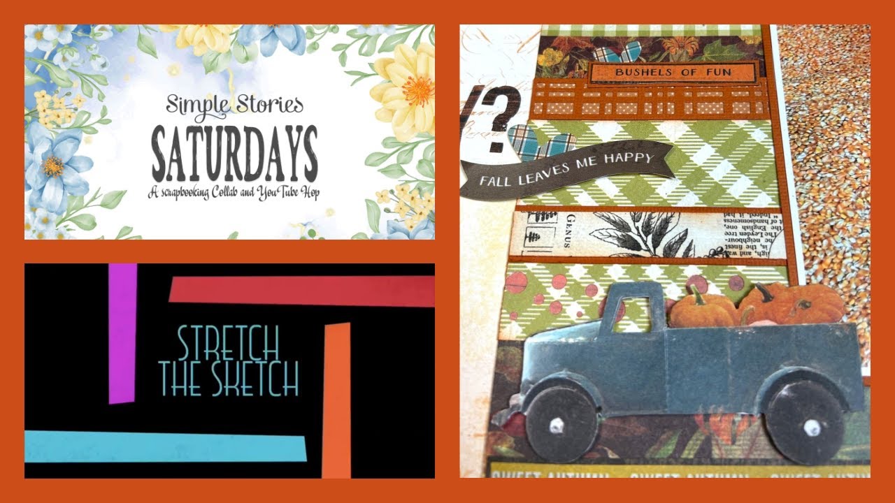 Simple Stories Saturday/Stretch the Sketch/Scraps/Scrap Process/Seriously