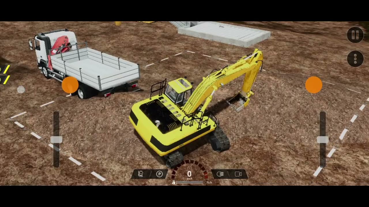 Heavy Machines & Construction - Gameplay| Villa Construction Android games 