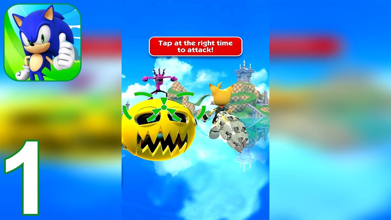 Sonic Dash Tails Nine Gameplay (iOS, Android) Part 1