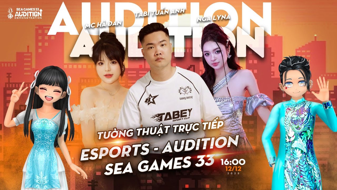 🔴 TRỰC TIẾP: Tường thuật bộ m&ocirc;n Audition - Đội tuyển Việt Nam 