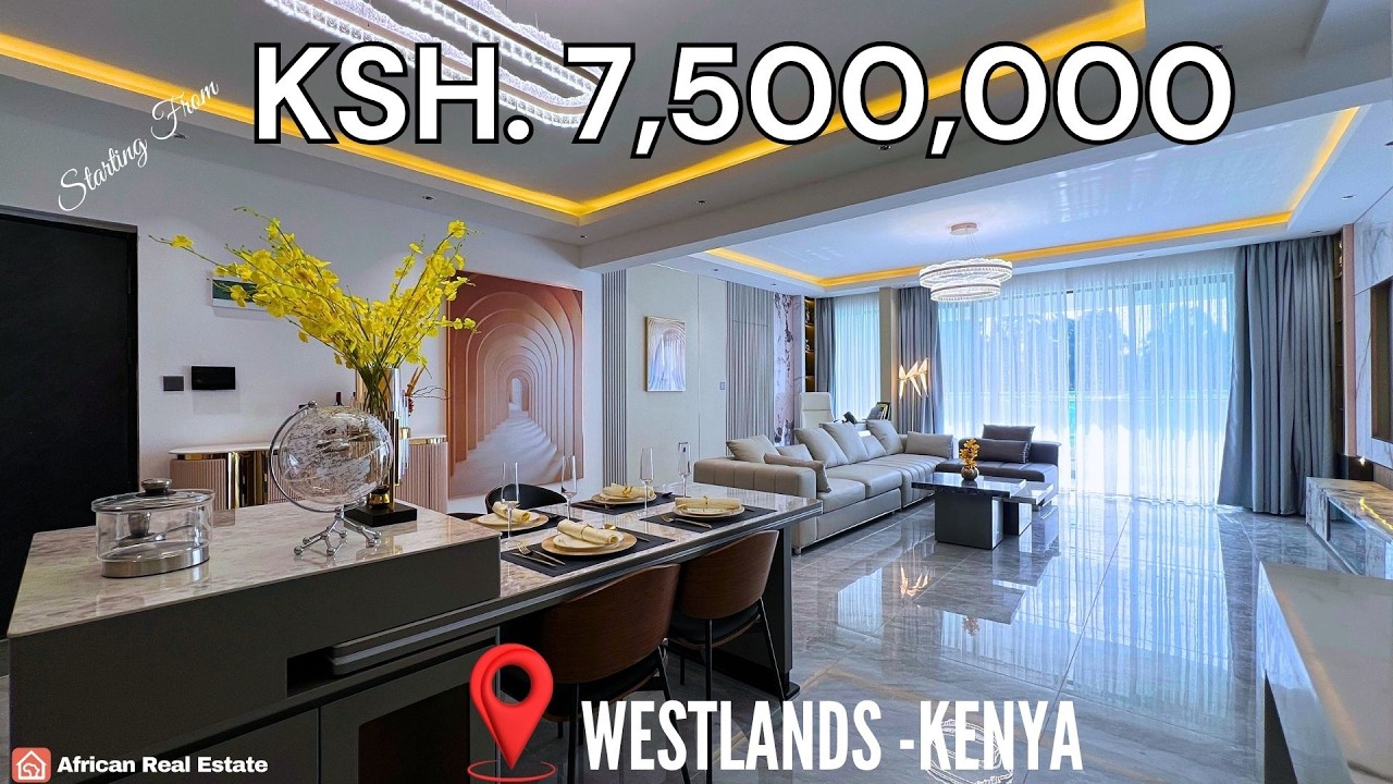 Inside the most BEAUTIFUL 4BR Units in WESTLANDS Nairobi - The coziest of them all /MUST WATCH