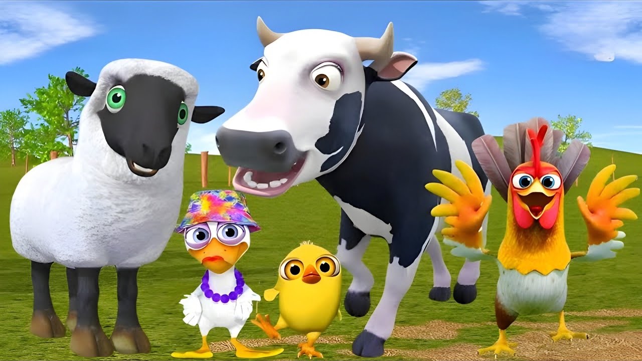 El Pollito Pio y el Tractor | Canciones de la Granja de Zenón -el Pollito y el Tractor de la Granja
