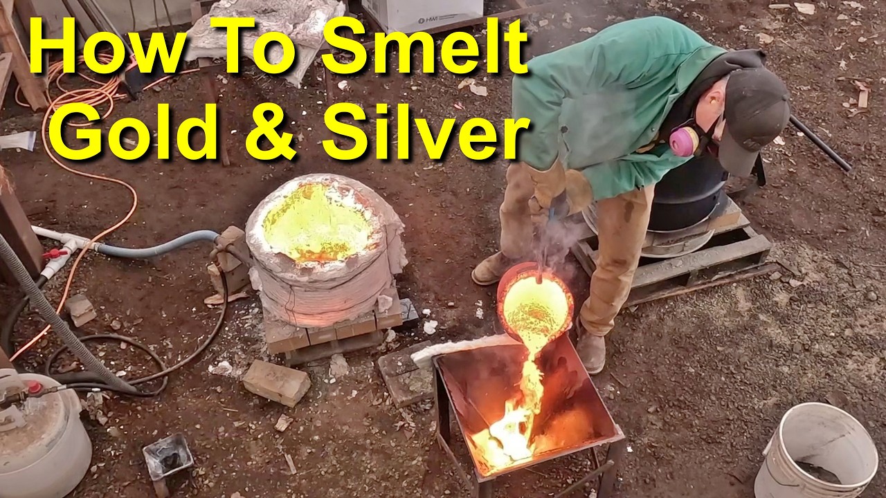 Chemistry of Gold: The Ultimate Guide to Smelting Gold & Silver