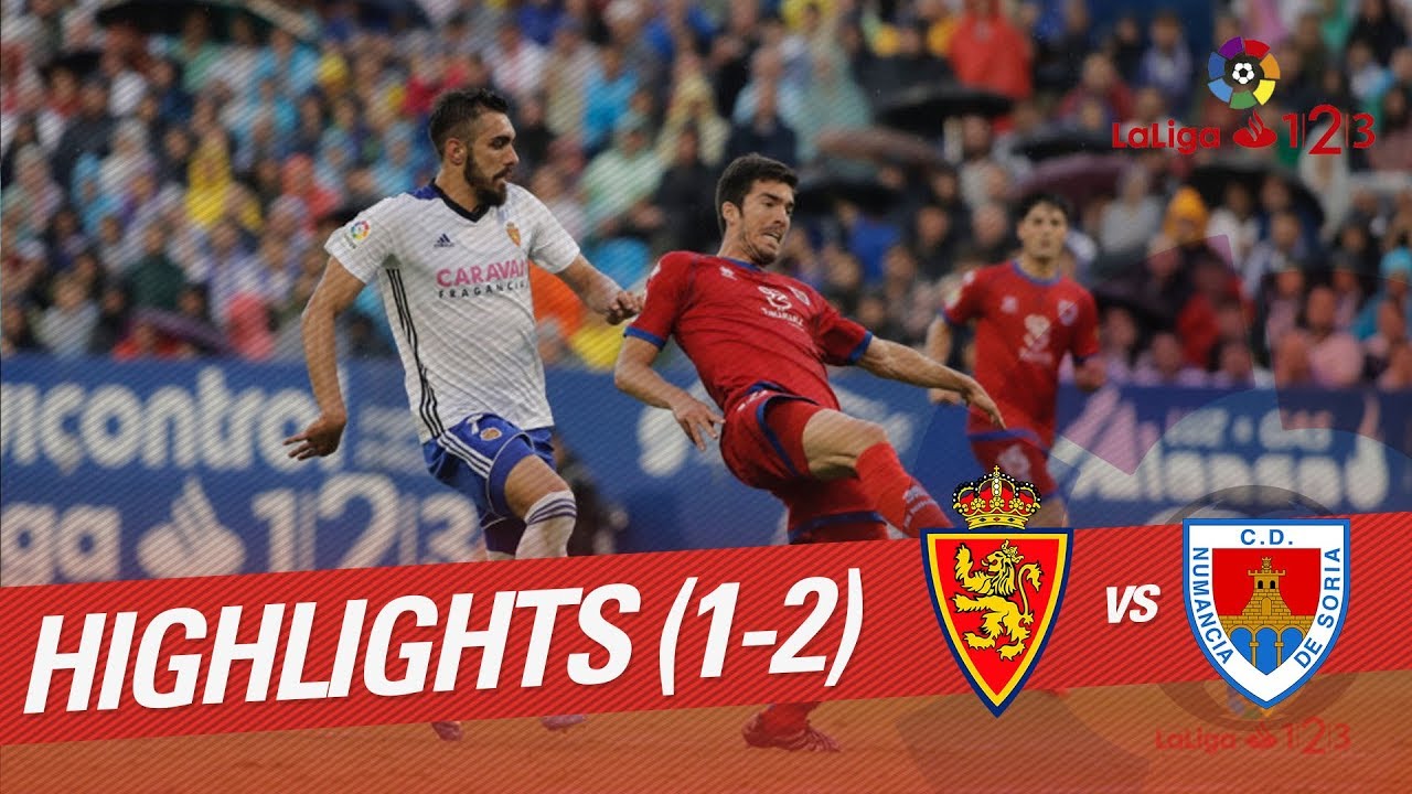 Resumen de Real Zaragoza vs CD Numancia (1-2)