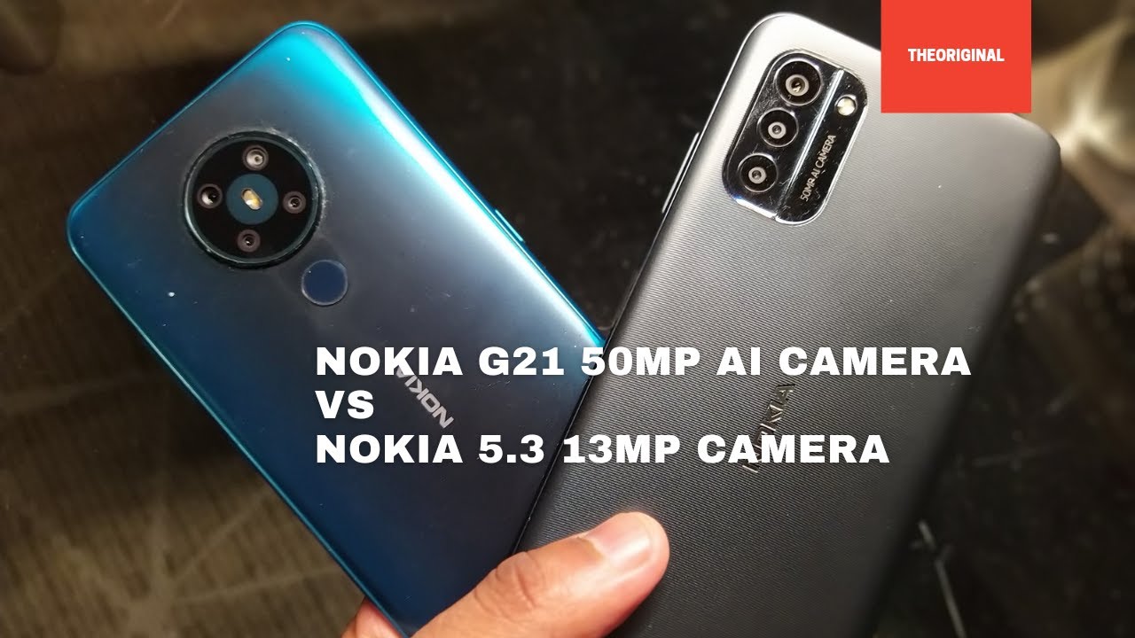 Nokia G21 50MP AI Camera Vs Nokia 5.3 13MP Camera