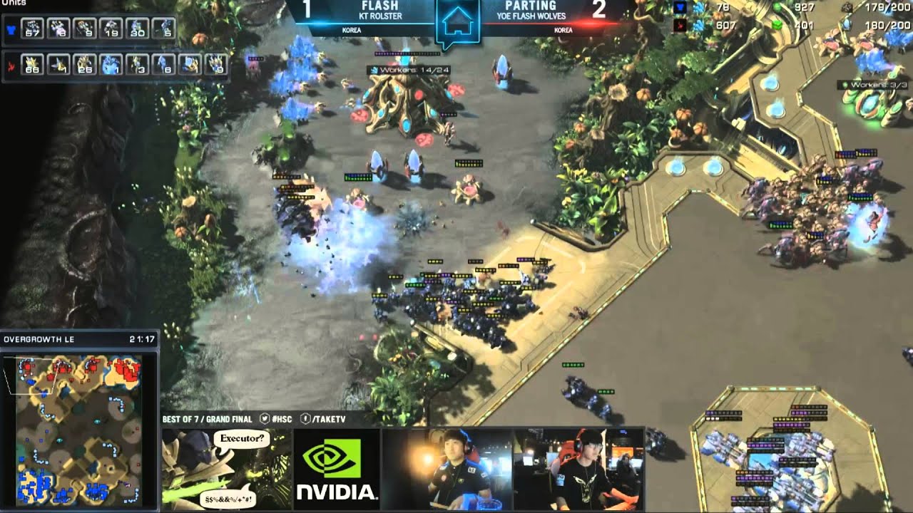 HomeStory Cup X SC2 - Grand Finals - Parting vs Flash