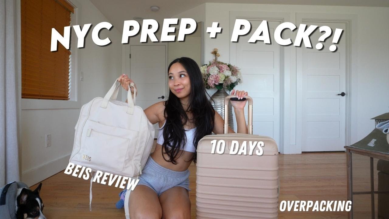 PACK WITH ME TO NYC! | Travel Essentials + Beis Luggage Review (Wear and Tear Update)