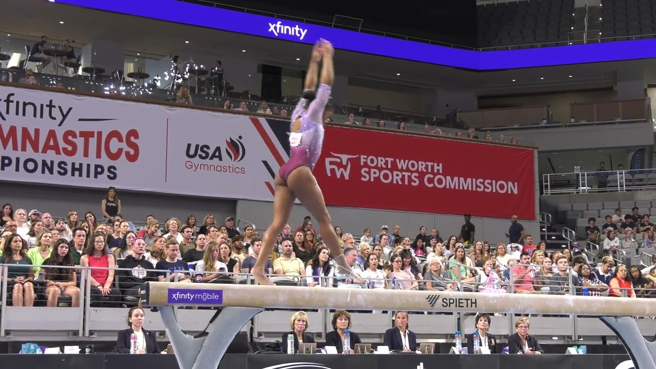 Kaliya Lincoln  - Balance Beam -  2024 Xfinity U.S. Championships  - Senior Women Session 2 Day 1
