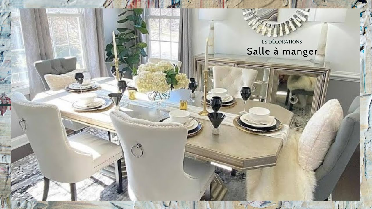 Salle à manger ✨ Tendances 2022