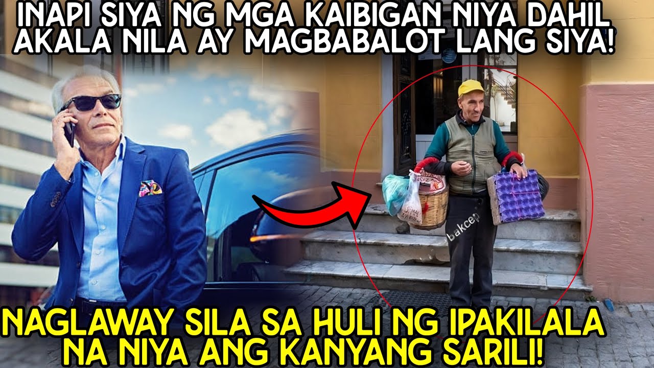 MULTI MILLIONAIRE NA CEO NAGPANGGAP NA BALUT VENDOR PARA GANTIHAN ANG MAYABANG NA MGA KAIBIGAN!