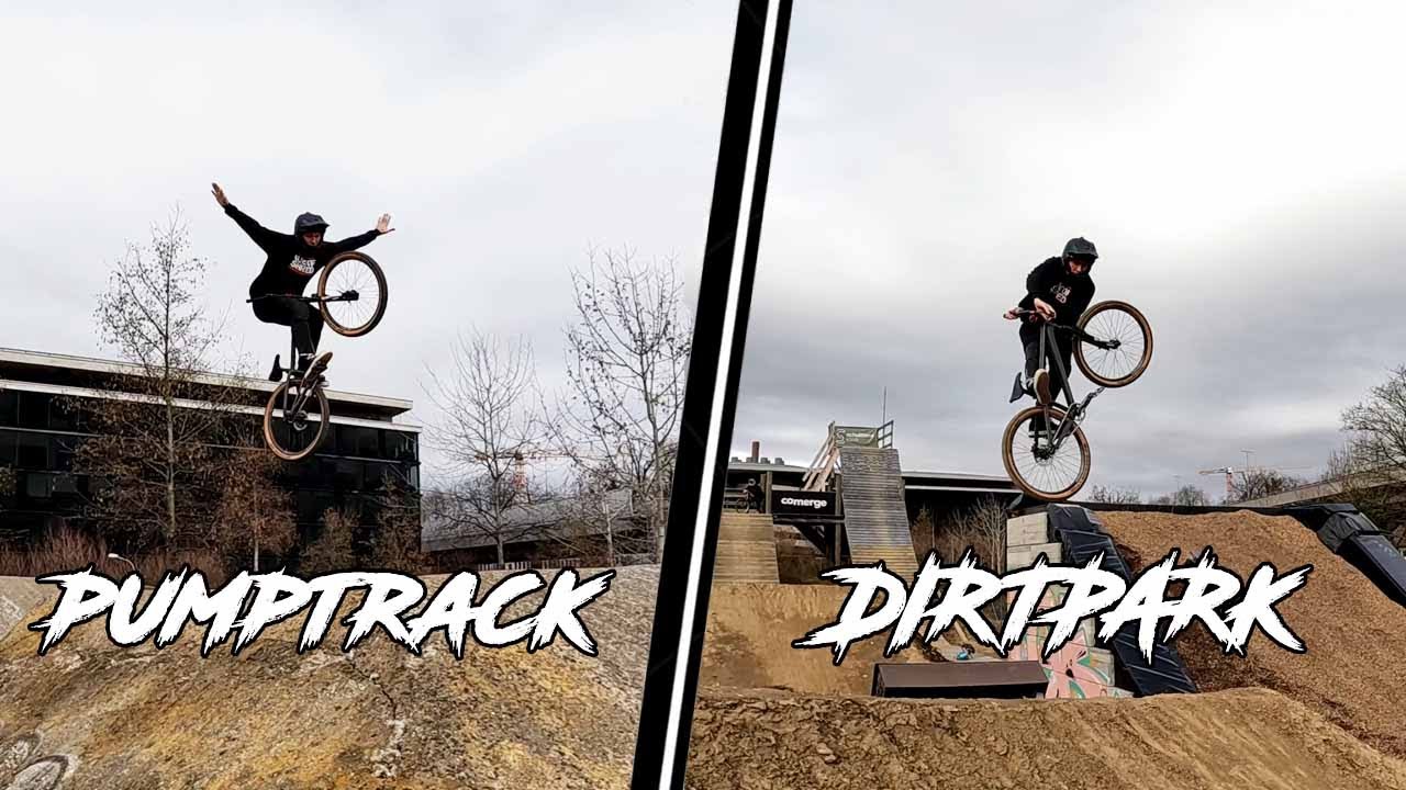 Découverte du Pumptrack et Dirtpark de Zurich !