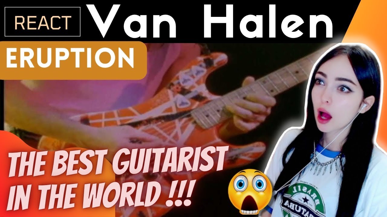 Первый раз слышу гитарное соло Eruption группы Van Halen!!!