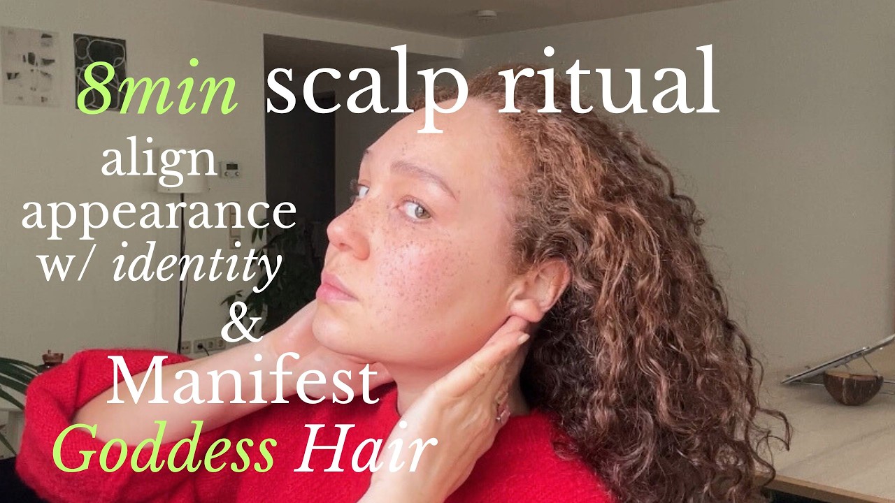 Self Massage for Curly Hair Growth | 8-min Embodiment