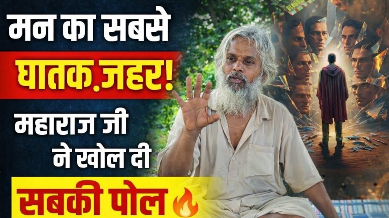 🤱मन का सबसे घातक ज़हर क्या है? |🤱 महाराज जी का सबसे बड़ा रहस्य | 🤱Spiritual Truth Hindi🕉️