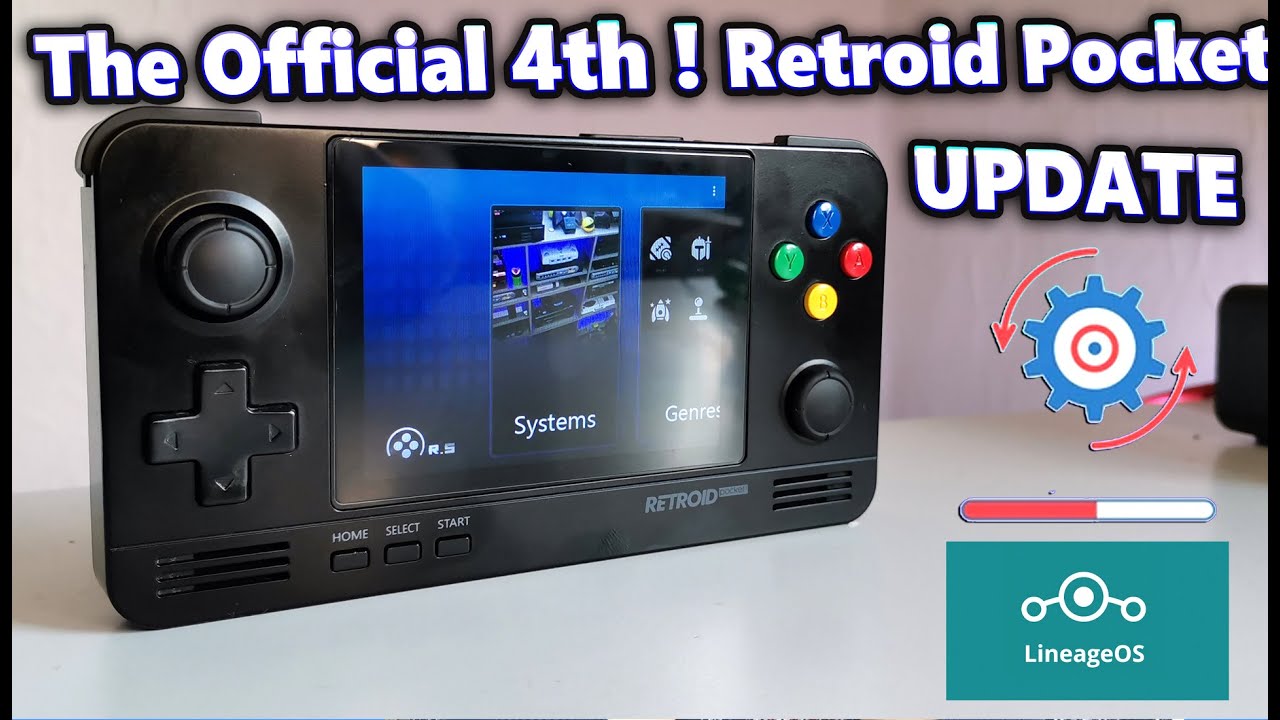 The official 4th Retroid pocket 2 update Lineage 15.1 , how to install