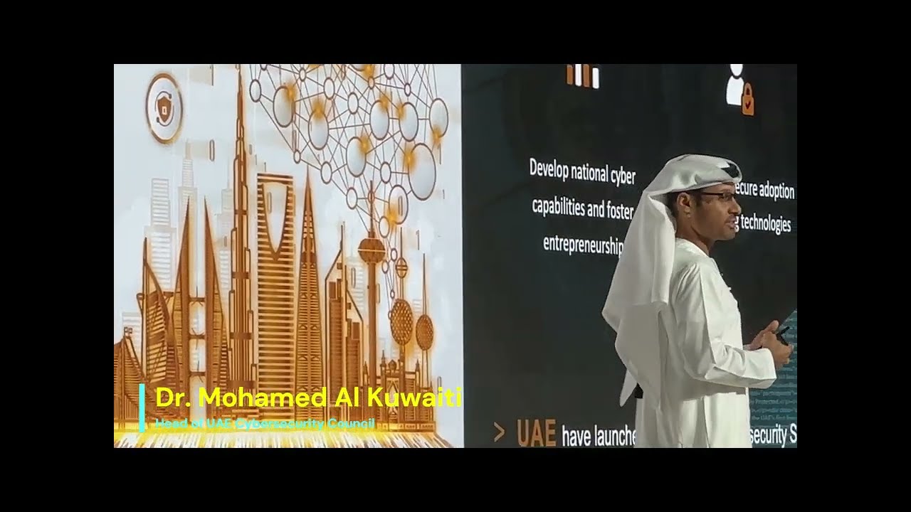UAE Cybersecurity Council presentation at SAMENA Council Leaders&rsquo; Summit 2025 in Dubai