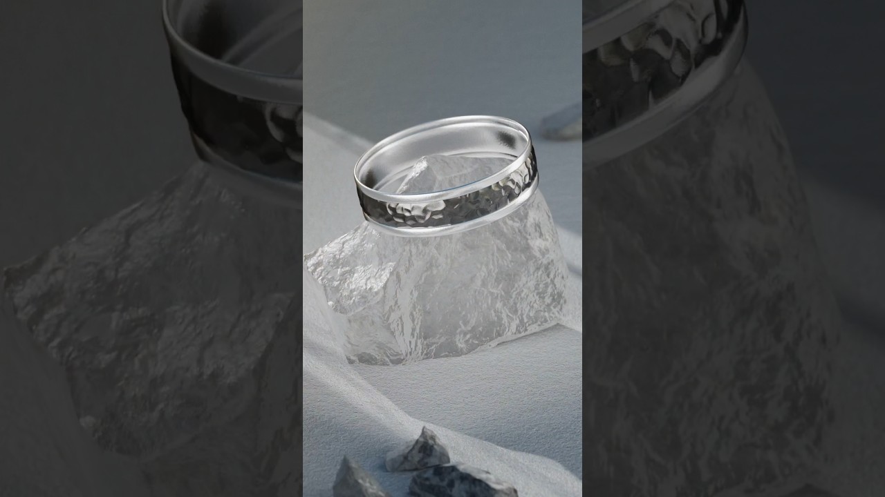 Blender Brilliance: Mesmerizing Ring Animation! 💍 #3d #blender #animation