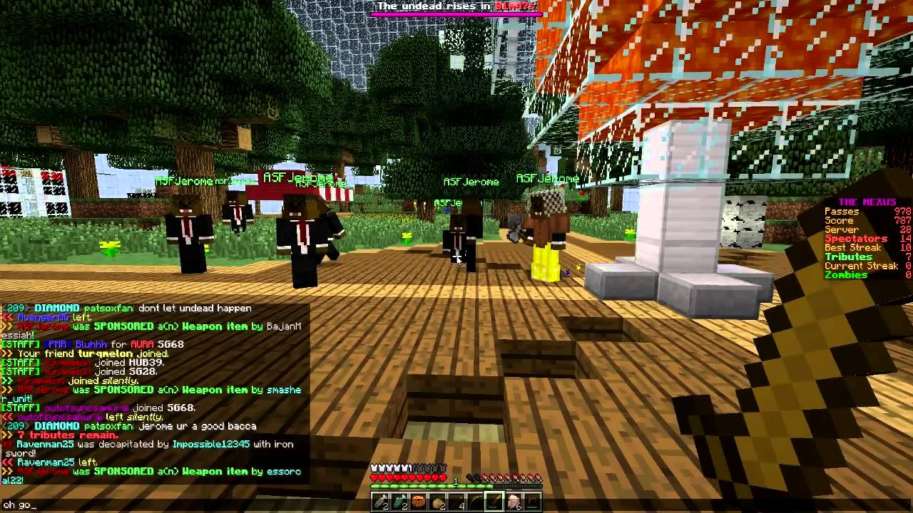 Minecraft: Hunger Games w/Mitch! Game 505 - FUNNY PLAYER DISGUISE MOD!