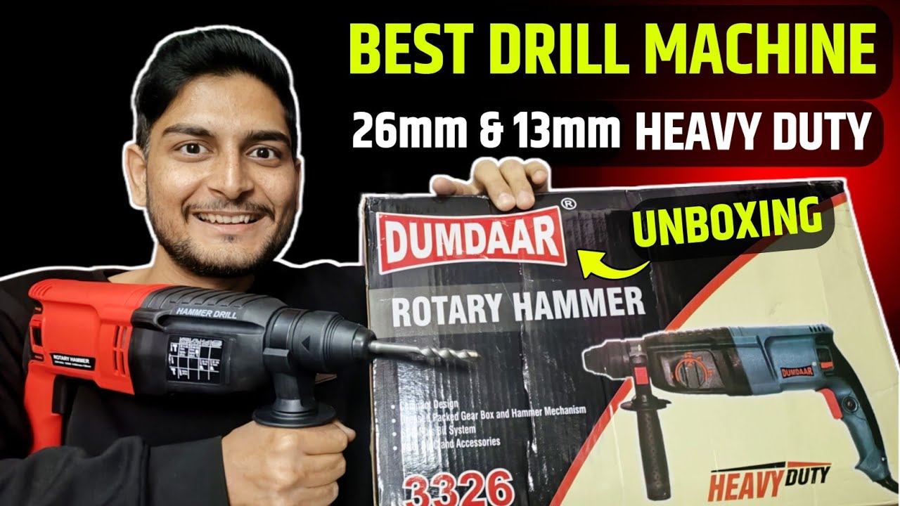 INDITRUST DUMDAAR 26mm Hammer Machine | Unboxing | Review | Best Drill Machine | Copper