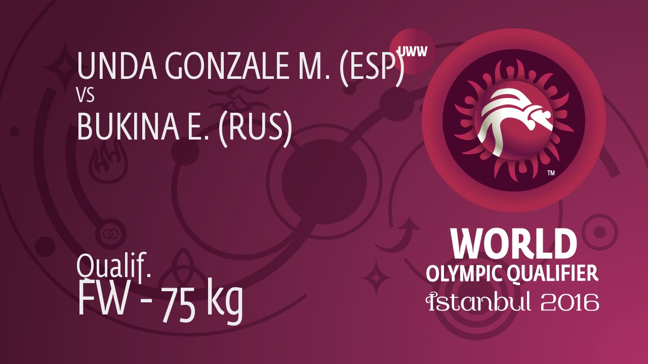Qual. FW - 75 kg: E. BUKINA (RUS) df. M. UNDA GONZALE (ESP) by TF, 10-0