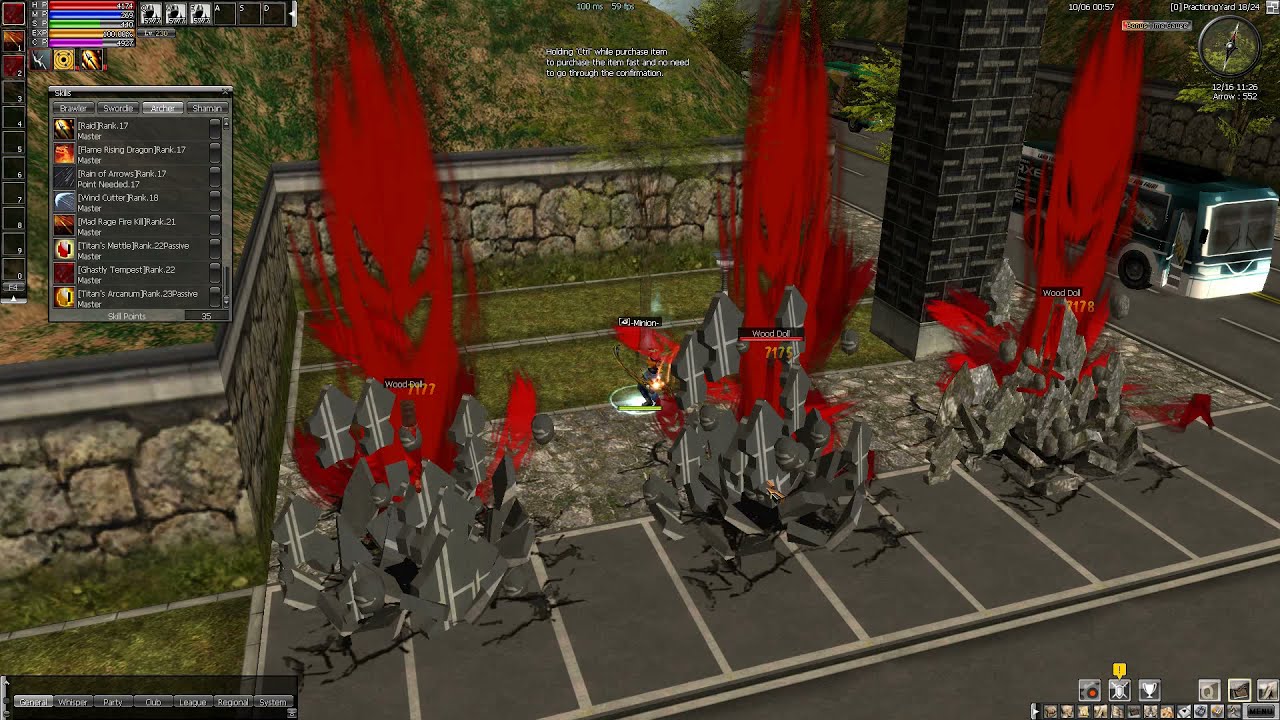 RAN Online - Extreme Archer Skills 7-237