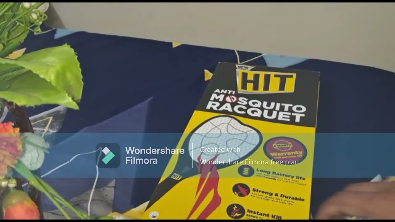 Hit Anti Insect Killer Electric Bat (Rechargeable Racquet)