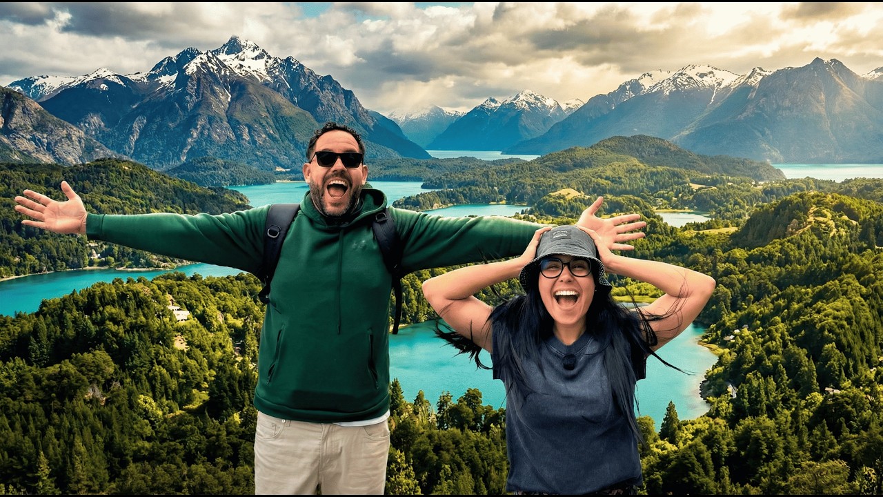 NO lo esperábamos… estas VISTAS en Villa La Angostura Argentina nos dejaron en SHOCK 😮
