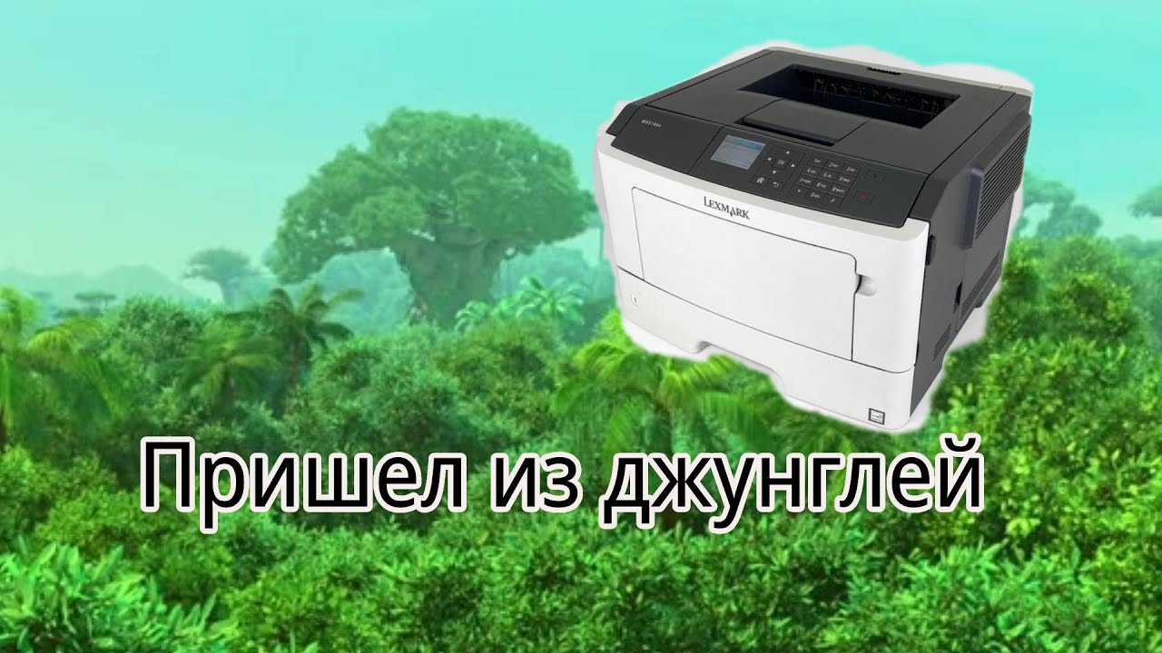 Lexmark MS510dn колхозный обзор