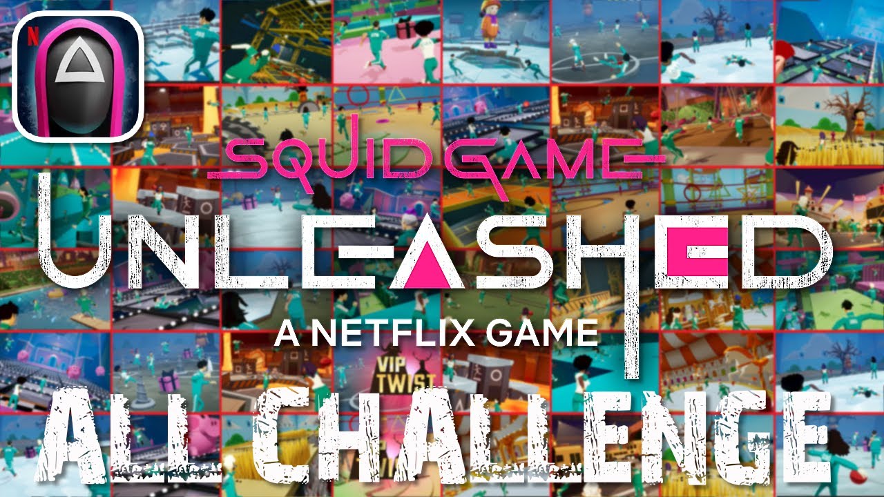 Squid Game: Unleashed - ALL 40+ Challenges Gameplay