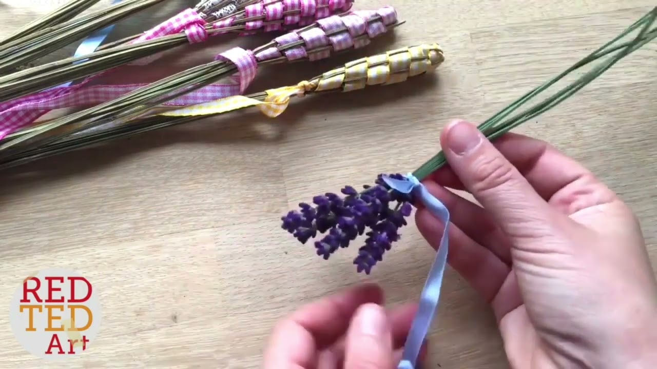 Lavender Wands DIY